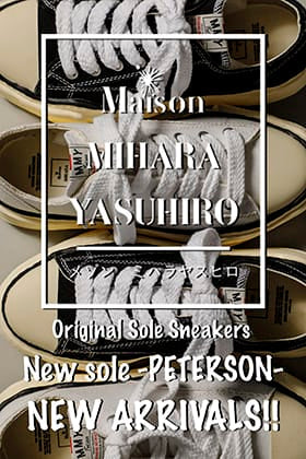 [入荷情報] Maison MIHARAYASUHIRO 2022-23秋冬コレクションの新作スニーカーが入荷！