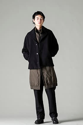 DEVOA 22-23AW Layered Styling of Coat and Jacket