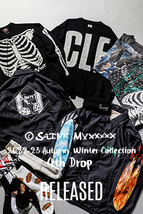 [Arrival Information] We are now starting to sell ©️SAINT M×××××× 2022-23AW collection 4th Drop both in-store and mail order!