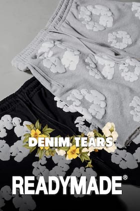 [入荷情報] 只今よりDENIM TEARS × READYMADE コラボレーションショーツ販売開始！