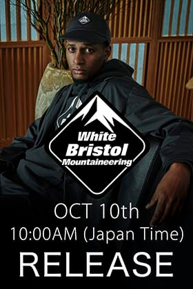 [Release Notice] The second collaboration collection of FCRB x White Mountaineering will be released at 10am Japan time on 10th of October!
