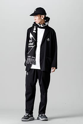 F.C.Real Bristol x White Mountaineering Tailored jacket set up style!!