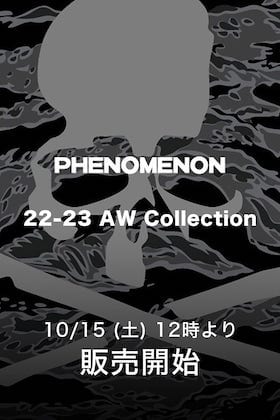 [入荷情報] PHENOMENON × MASTERMIND WORLD 新作コラボレーションアイテムの販売を店頭・通販共に開始！