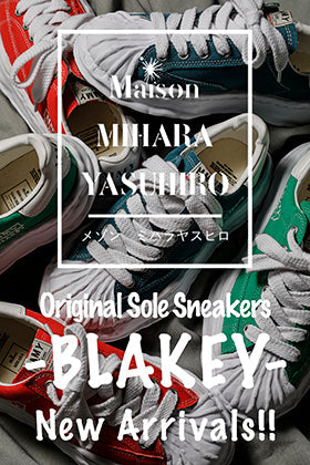 [入荷情報] Maison MIHARAYASUHIRO 「BLAKEY」の新色が追加入荷！！