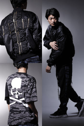 PHENOMENON x MASTERMIND WORLD 2022-23AW Cross Loop MA-1 Styling introduction.