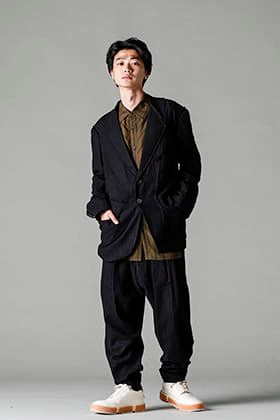 ZIGGY CHEN 22-23AW シンプルスーツスタイル