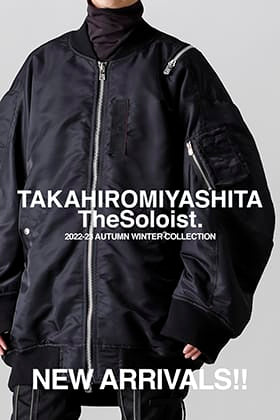 [入荷情報] TAKAHIROMIYASHITATheSoloist.より22-23AWコレクションの新作が入荷しました！