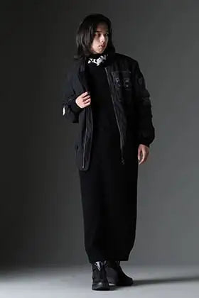 FASCINATE_THE R 2023-24AW オールブラック ジェンダーレススタイリング