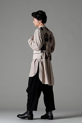 ZIGGY CHEN 2022-23: Wide Simple Waistcoat Brand Mix Style