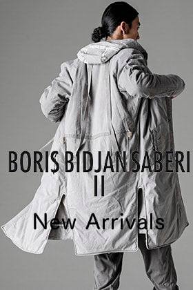 [入荷情報] BORIS BIDJAN SABERIと11 BY BORIS BIDJAN SABERIの新作が入荷しました