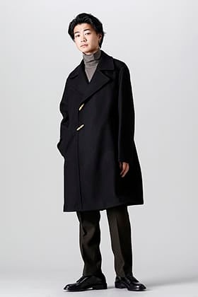 IRENISA Toggle Chester Coat Styling!!