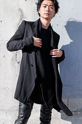 MA_JULIUS All Black Tailored Jacket Style