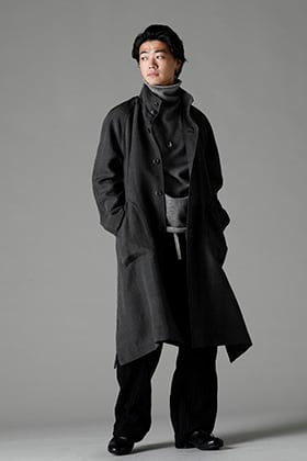 NOUSAN 22-23AW: A-Line Raglan Coat Style