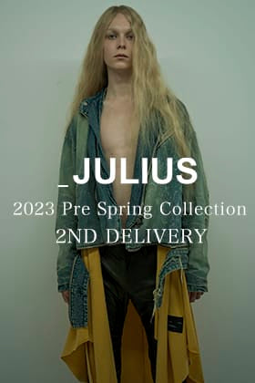 [入荷情報] JULIUS 2023PSコレクションより第2弾目のアイテムが入荷！
