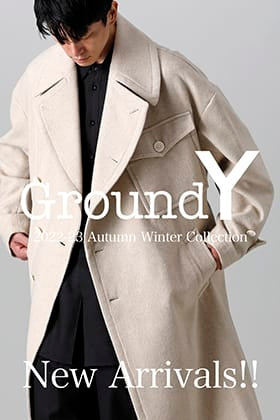 [入荷情報] Ground Y 22-23AWコレクションより新作商品が入荷！