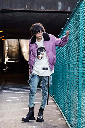 PHENOMENON × JULIUS 2023PS light color military styling