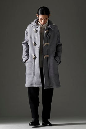 individual sentiments 22-23AW duffle coat styling