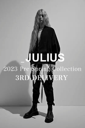 [入荷情報] JULIUS 2023PSコレクションより第3弾目のアイテムが入荷！