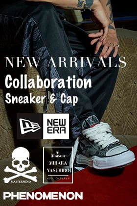 [Arrival Information] PHENOMENON and MASTERMIND WORLD × Maison MIHARAYASUHIRO × NEW ERA collaboration items are now on sale both in-store and via mail order!
