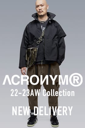 [Arrival Information] Items from ACRONYM ‘s 2022-23AW Final Delivery are now available online!