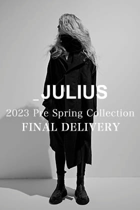 [In stock] The last items have arrived from JULIUS 2023PS collection!