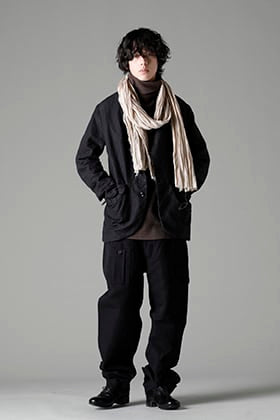 GARMENT REPRODUCTION OF WORKERS 2022-23AW: Vincent Jacket + scarf Styling