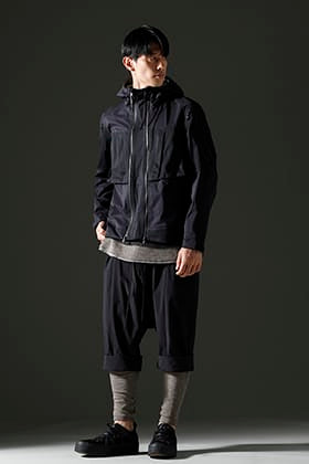 The Viridi-anne Water Repellent Finish Hooded Jacket Layered Style