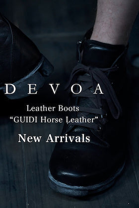 [In stock] Leather Boots GUIDI Horse Leather from DEVOA is in stock now!