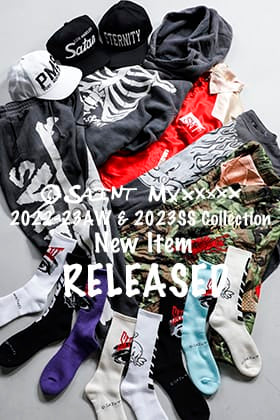 [Release Date Notice] ©SAINT M×××××× 2022-23AW Collection 10th Drop & 2023SS Collection 2nd Drop items will be available in stores and online!