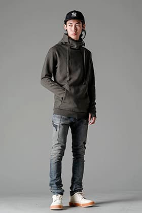 Boris Bidjan Sabari: High Neck Hoody Street Style