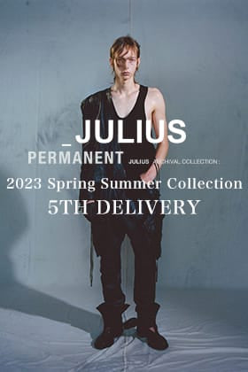 [入荷情報] JULIUS 2023SSコレクションより第5弾目のアイテムが入荷！
