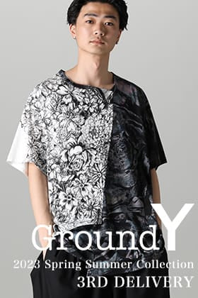 [Arrival Information] The 3rd delivery from Ground Y 2023SS collection is now available!