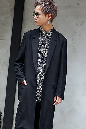 GalaabenD 19S Long jacket & Leopard dot print shirt Style