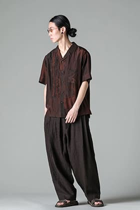 ZIGGY CHEN 23SS "Habutae"Silk Shirt Style