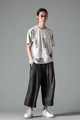 ZIGGY CHEN 2023SS：パッチワークTシャツ スプリング スタイル