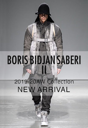 New Brand Boris Bidjan Saberi 19-20AW 1st Delivery