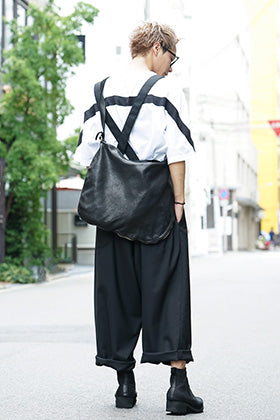 Ground Y - グラウンドワイ 19AW Monotone Suspenderpants ユニセックス スタイリング!!