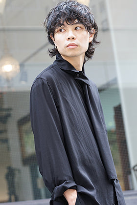 Yohji Yamamoto 19-20AW Scarf Collar Blouse Style