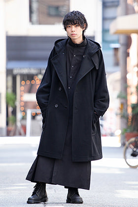 Yohji Yamamoto Super Long Shirt Layered Style