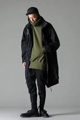RIPVANWINKLE Mod Coat Pullover Jersey Style