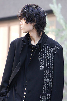 Yohji Yamamamoto 19-20AW Gold Button Accent Style