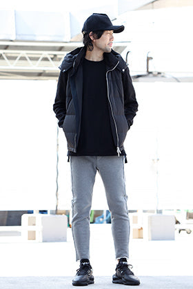 19AW wjk "Hooded Down Vest" Sporty Styling!!