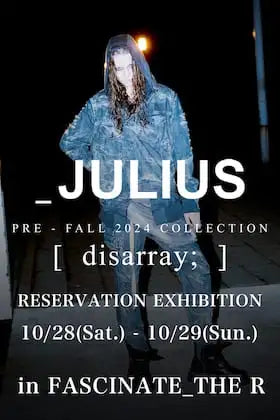 [Event Information] JULIUS 2024 Pre Fall (Autumn) Collection In-Store Pre-Order Event.