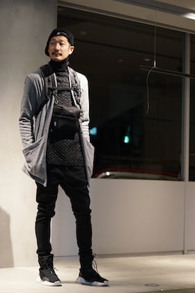 RIPVANWINKLE [ BOMBER HEAT CARDIGAN ] styling!!!