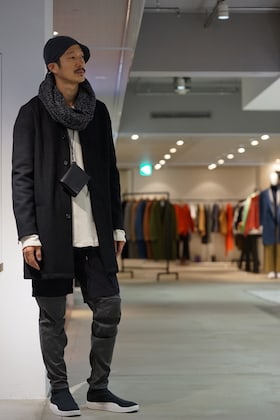 RIPVANWINKLE × CIVILIZED [ Chester Coat ] Styling!!!