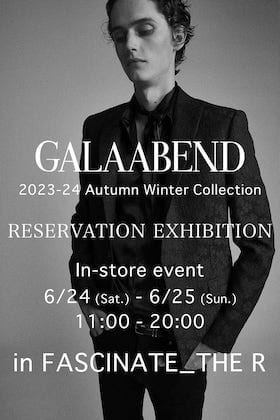 [Event Information] GALAABEND 23-24 AW (Autumn/Winter) Collection Pre-Order Event in FASCINATE_THE R