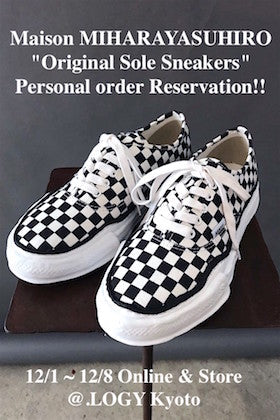 Maison MIHARAYASUHIRO "Original Sole Sneakers"  Personal order Reservation!!