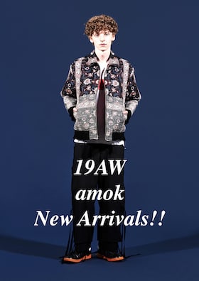 19AW "amok" New Items Arrived!!