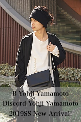 B Yohji Yamamoto & Discord Yohji Yamamoto 2019SS collection New Arrival!