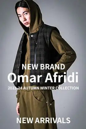 [入荷情報] New Brand Omar Afridi 2023-24AWコレクション 新着入荷！